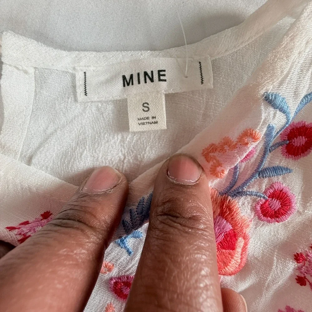 Mine Sundress white